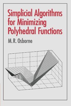 portada Simplicial Algorithms for Minimizing Polyhedral Functions (en Inglés)