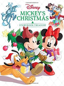 portada Mickey's Christmas Storybook Treasury (Disney Storybook Collections) (en Inglés)