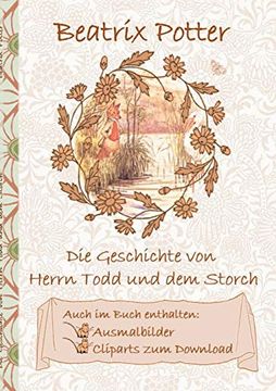 portada Die Geschichte von Herrn Todd und dem Storch (Inklusive Ausmalbilder und Cliparts zum Download) 