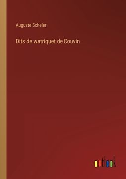 portada Dits de watriquet de Couvin (in French)