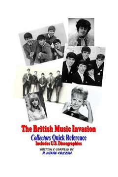 portada The British Music Invasion: Collectors Quick Reference (en Inglés)