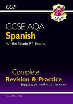 portada New GCSE Spanish AQA Complete Revision & Practice - Grade 9-1 Course (CGP GCSE Spanish 9-1 Revision)