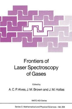 portada Frontiers of Laser Spectroscopy of Gases (Nato Science Series C:)