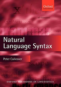 portada Natural Language Syntax (Oxford Textbooks in Linguistics) (en Inglés)