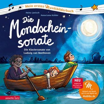 portada Die Mondscheinsonate (Mein Erstes Musikbilderbuch mit cd und zum Streamen) (in German)