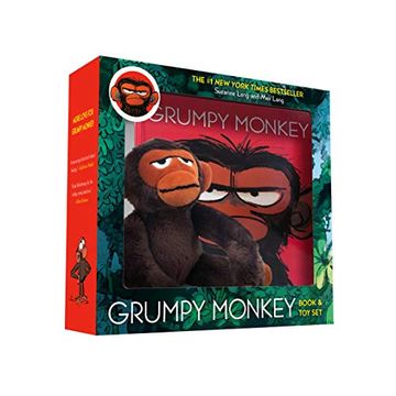 portada Grumpy Monkey Book and toy set (in English)