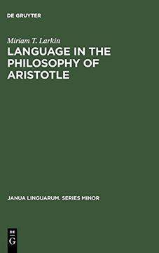 portada Language in the Philosophy of Aristotle (en Inglés)