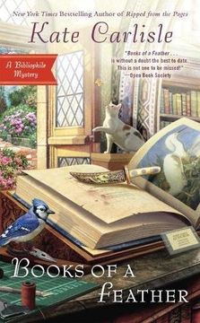 portada Books of a Feather (Bibliophile Mystery) (in English)