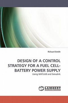 portada design of a control strategy for a fuel cell-battery power supply (in English)
