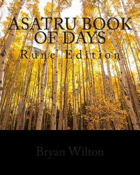 portada Asatru Book of Days: Rune Edition (en Inglés)