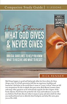 portada How to Determine What god Gives and Never Gives Study Guide (in English)