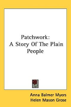 portada patchwork: a story of the plain people (en Inglés)