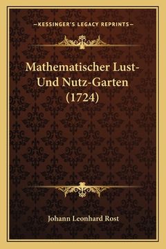 portada Mathematischer Lust-Und Nutz-Garten (1724) (en Alemán)
