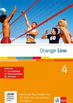 portada Orange Line / Teil 4: (4. Lernjahr) Grundkurs: Workbook Plus Fördern mit Cd-Rom und Lernsoftware (en Alemán)