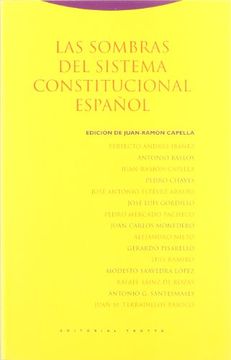 portada Las Sombras del Sistema Constitucional Espanol