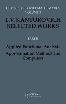 portada Applied Functional Analysis. Approximation Methods and Computers: Applied Functional Analysis, Approximation Methods and Computers (en Inglés)