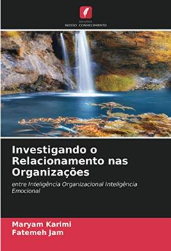 portada Investigando o Relacionamento nas Organizações: Entre Inteligência Organizacional Inteligência Emocional (in Portuguese)