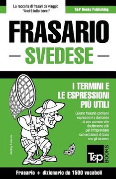 portada Frasario Italiano-Svedese e dizionario ridotto da 1500 vocaboli (en Italiano)