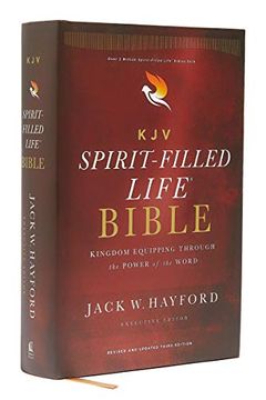 portada Kjv, Spirit-Filled Life Bible, Third Edition, Hardcover, red Letter, Comfort Print: Kingdom Equipping Through the Power of the Word (in English)