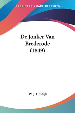 portada De Jonker Van Brederode (1849)