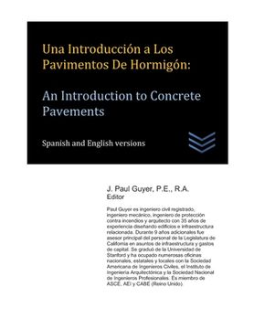 portada Una Introducción a Los Pavimentos De Hormigón: An Introduction to Concrete Pavements
