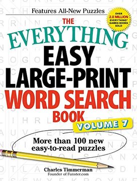 portada The Everything Easy Large-Print Word Search Book, Volume 7: More Than 100 New Easy-to-read Puzzles (en Inglés)