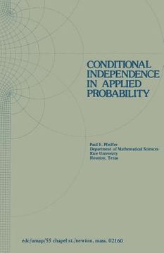 portada Conditional Independence in Applied Probability (en Inglés)
