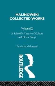 portada A Scientific Theory of Culture and Other Essays: 1944 (Malinowski Collected Works)