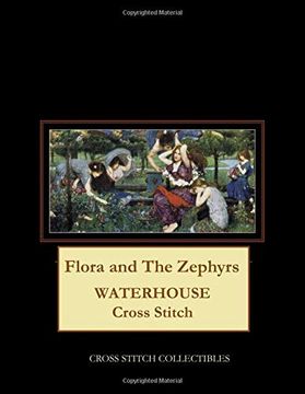portada Flora and the Zephyrs: Waterhouse Cross Stitch Pattern (en Inglés)
