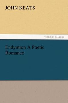 portada endymion a poetic romance (en Inglés)