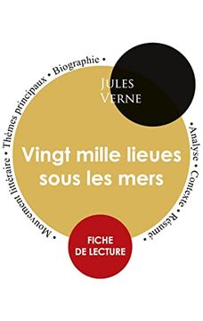 portada Fiche de Lecture Vingt Mille Lieues Sous les Mers (in French)