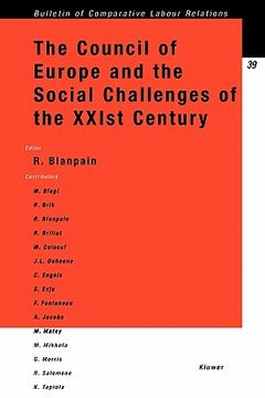 portada the council of europe and the social challenges of the xxist century (en Inglés)