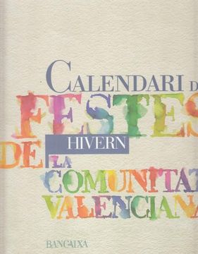 portada Calendari de Festes de la Comunitat Valenciana. Hivern