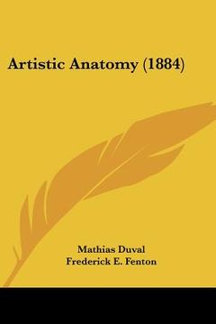 portada artistic anatomy (1884) (en Inglés)
