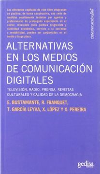 portada Alternativas en los Medios de Comunicación Digitales: Televisión, Radio, Prensa, Revistas Culturales y Calidad de la Democracia