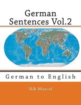 portada German Sentences Vol.2: German to English (en Inglés)