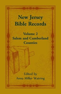 portada New Jersey Bible Records: Volume 2, Salem and Cumberland Counties (in English)