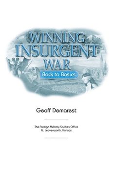 portada Winning Insurgent War: Back to Basics (in English)