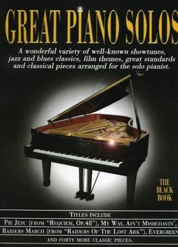 portada Great Piano Solos - the Black Book Piano (in English)
