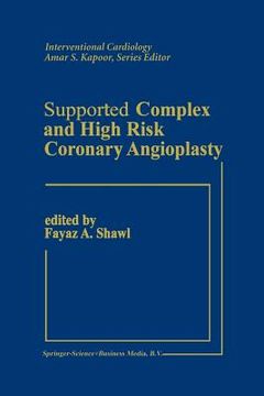 portada Supported Complex and High Risk Coronary Angioplasty (en Inglés)