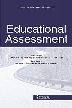 portada educational assessment, volume 8: a multidimensional approach to achievement validation, number 2 (en Inglés)