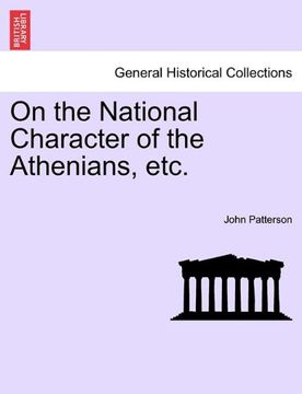 portada on the national character of the athenians, etc. (en Inglés)
