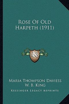 portada rose of old harpeth (1911) (en Inglés)