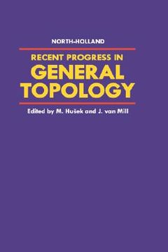 portada recent progress in general topology (en Inglés)