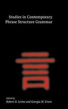 portada Studies in Contemporary Phrase Structure Grammar (en Inglés)