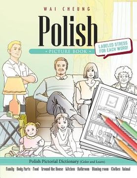 portada Polish Picture Book: Polish Pictorial Dictionary (Color and Learn)