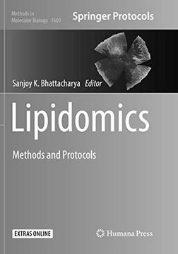 portada Lipidomics: Methods and Protocols (Methods in Molecular Biology, 1609) (en Inglés)