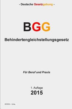 portada Behindertengleichstellungsgesetz - BGG (en Alemán)