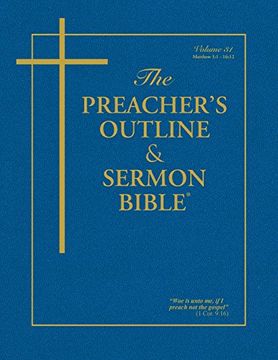 portada B-KJ-LMN-POR MATT 1 (Preacher's Outline & Sermon Bible-KJV) (in English)
