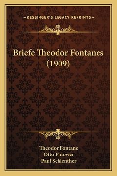 portada Briefe Theodor Fontanes (1909) (in German)